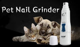 Free 2 AA Battery Electric Pet Nail Grinder Nail Buffer Low Noise Painless