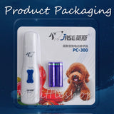 Free 2 AA Battery Electric Pet Nail Grinder Nail Buffer Low Noise Painless