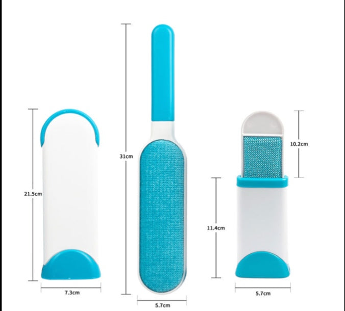 Pet Dog Cat Hair Fur Lint Remover Fabric Brush Reusable Brush Lint Roller Fur Removal
