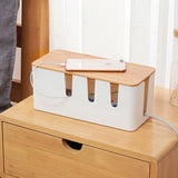 Cable Storage Organiser Management Box Organizer Extension Socket Plug