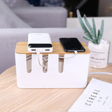 Cable Storage Organiser Management Box Organizer Extension Socket Plug
