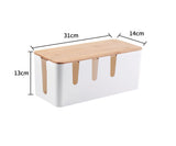 Cable Storage Organiser Management Box Organizer Extension Socket Plug