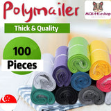 100pcs Glossy Polymailer Packaging Self Adhesive