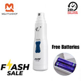 Free 2 AA Battery Electric Pet Nail Grinder Nail Buffer Low Noise Painless