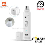 Electric Pet Nail Grinder Nail Buffer USB Charging Low Noise Painless Dog Nail Trimmer