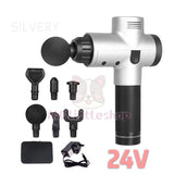 Muscle Massage Gun LCD 30 Speed Portable Percussive High Frequency Vibration Fascial Gun
