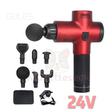 Muscle Massage Gun LCD 30 Speed Portable Percussive High Frequency Vibration Fascial Gun