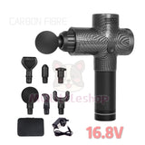 Muscle Massage Gun LCD 30 Speed Portable Percussive High Frequency Vibration Fascial Gun