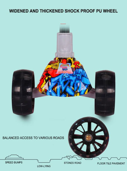 Kids Scooter Foldable Light Up Music