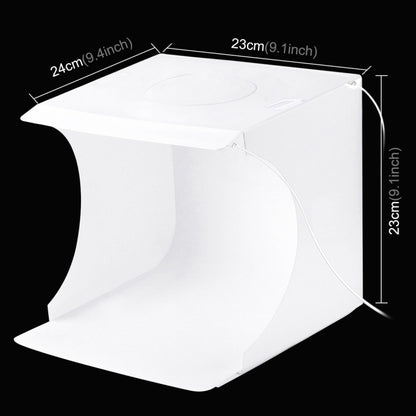 PULUZ Foldable LED Light Box Photo Studio Photography Tent