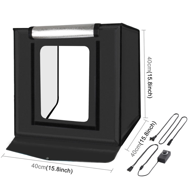 PULUZ Foldable LED Light Box Photo Studio Photography Tent