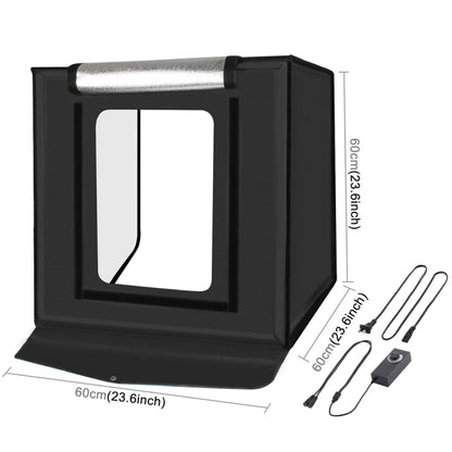 PULUZ Foldable LED Light Box Photo Studio Photography Tent