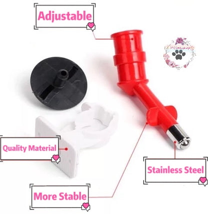 Leak-Proof Nozzle Dog Cat water bottle hanger