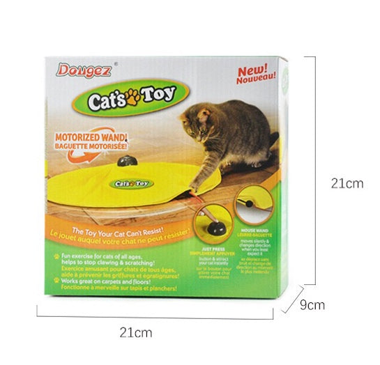 Cat Toy Automatic Cat Electric Rotating Spinning Toy Automatic Tail Training Toy