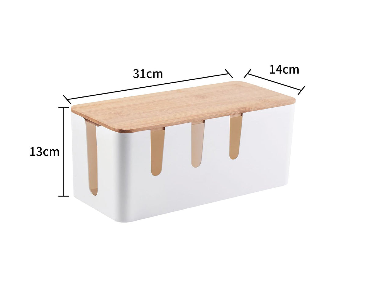 Cable Storage Organiser Management Box Organizer Extension Socket Plug