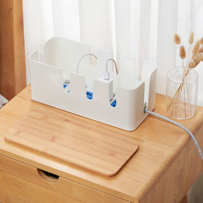 Cable Storage Organiser Management Box Organizer Extension Socket Plug