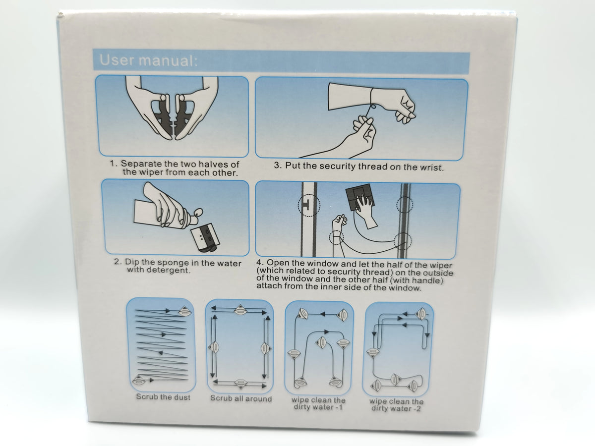 Windows Glass Cleaner Double Side