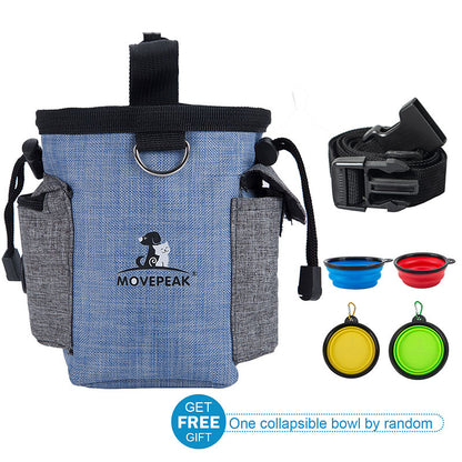 Pet Dog Cat Outdoor Training Waist Pouch Puppy Bait Treat Snack Food Bag Holder