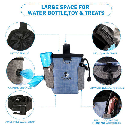Pet Dog Cat Outdoor Training Waist Pouch Puppy Bait Treat Snack Food Bag Holder