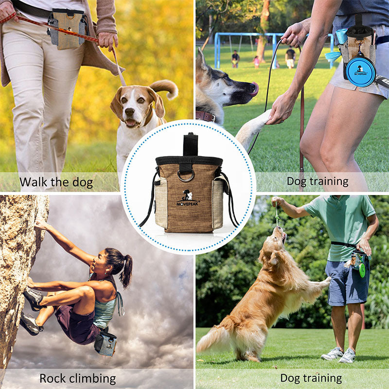 Pet Dog Cat Outdoor Training Waist Pouch Puppy Bait Treat Snack Food Bag Holder