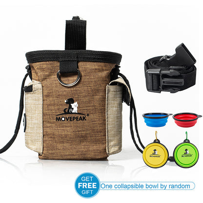 Pet Dog Cat Outdoor Training Waist Pouch Puppy Bait Treat Snack Food Bag Holder