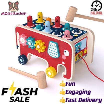 Wooden Hammer Toy Wooden Montessori Toy