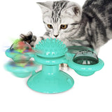 Interactive Pet Toys Cats Training Puzzle Windmill Ball