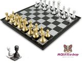 Magnetic English Chess Set Foldable Board