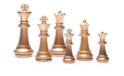 Magnetic English Chess Set Foldable Board