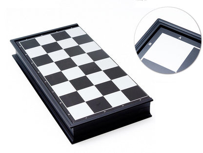 Magnetic English Chess Set Foldable Board