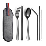 7Pcs Cutlery Set 304 Food Grade Stainless Steel